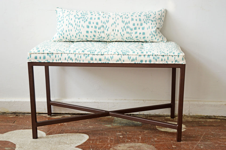 Square Welded Frame Bench