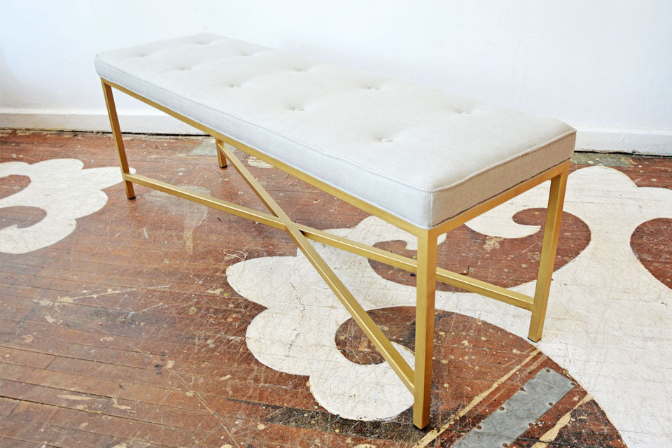 Square Welded Frame Bench