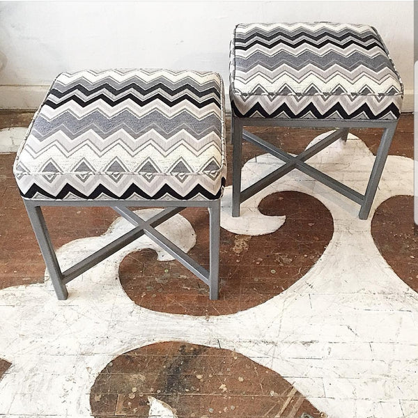 Square Welded Ottoman